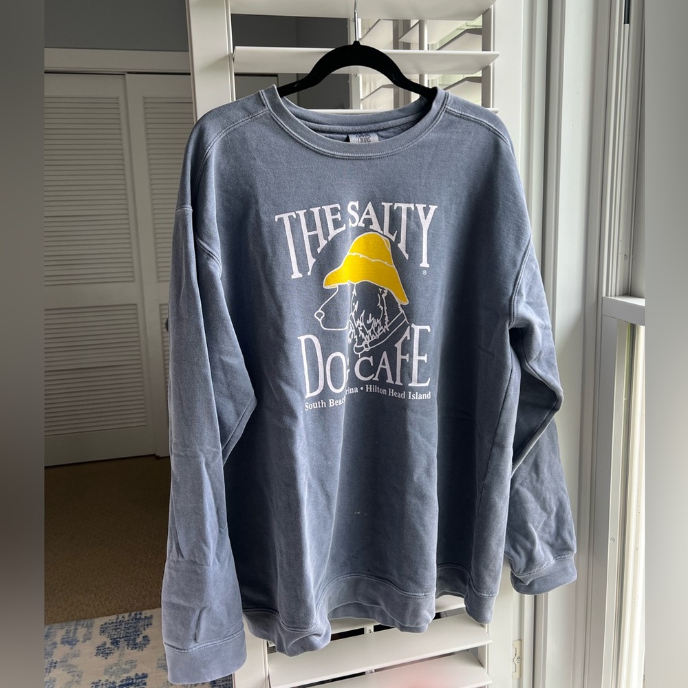 Gray Salty Dog Cafe Sweatshirt